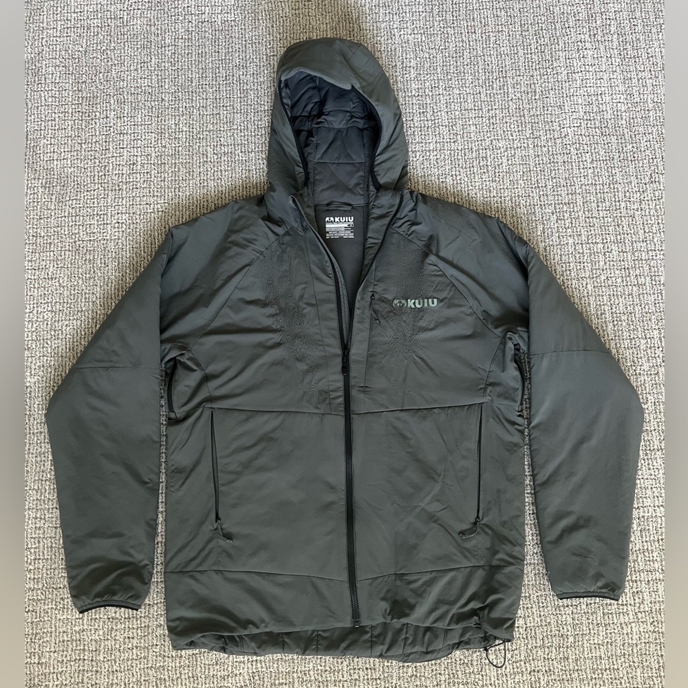 Kiui Men’s Kenai Hooded Jacket - Size XL